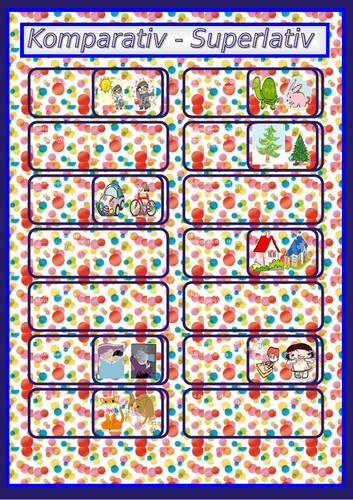 Comparatives and Superlatives