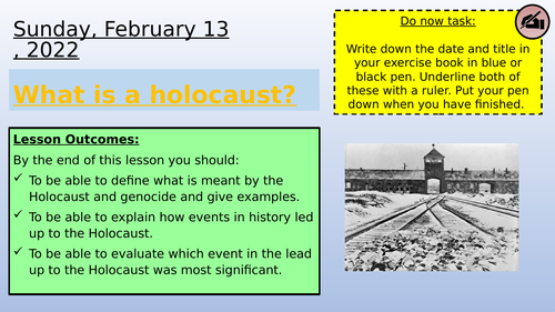 An Introduction to the holocaust