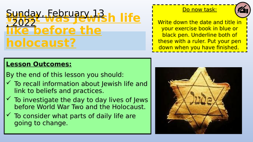 Jewish Life before the holocaust