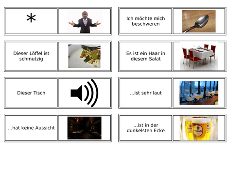 Problems at a restaurant | Teaching Resources