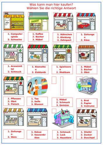 AQA/EDEXCEL Stimmt GCSE German (Higher) – Kapitel 5 – Einkaufen in der Kärntner Straße – Page 104