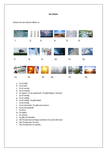 AQA/EDEXCEL Stimmt GCSE German (Higher) – Kapitel 6 – Startpunkt 2 – Pages 118 - 119 - Worksheet