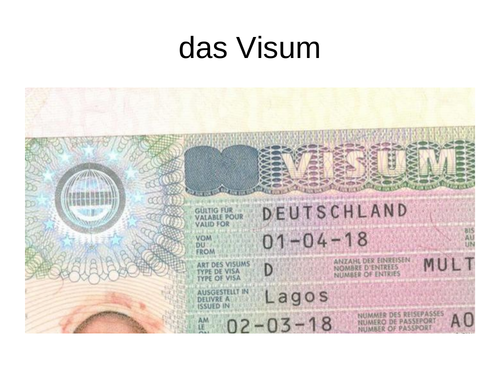 AQA/EDEXCEL Stimmt GCSE German (Higher) – Kapitel 6 – Urlaubspläne – Page 125 - Vocabulary