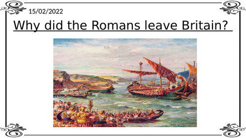 The Romans leave Britain