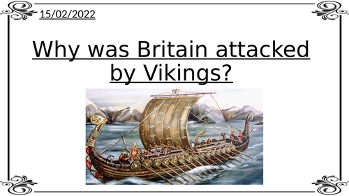 Why did the Vikings come to Britain