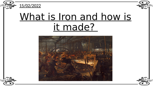 What is iron and how is it made?