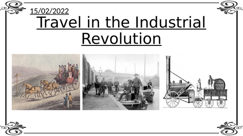 Travel during the Industrial Revolution
