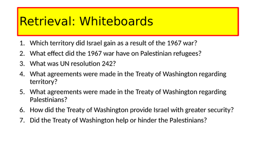 Middle East - first Intifada Y321