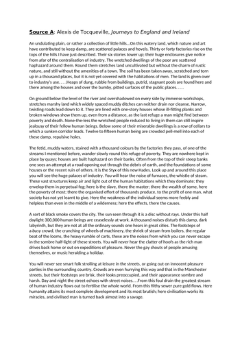 AQA Language Paper 2 Exam Extracts