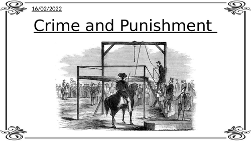 Crime and Punishment during the Industrial Revolution