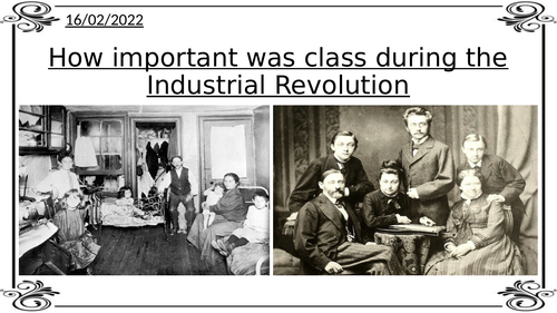 Class during the Industrial Revolution