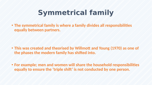 Symmetrical Family