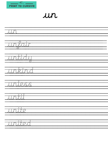 Year 2 Complete Handwriting Scheme