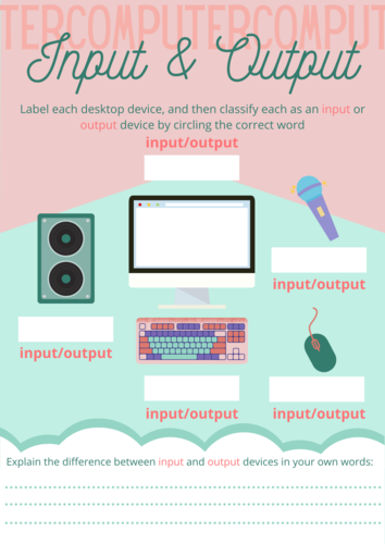 Input and Output Devices