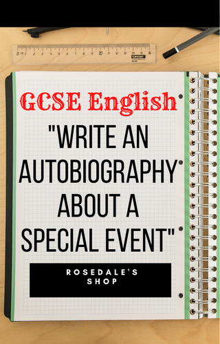 Autobiography Answers: Writing about a Special Event | IGCSE & GCSE English Practice  |  Top Writing