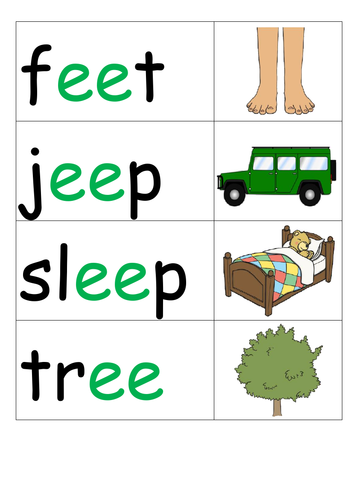 ee word activity pack