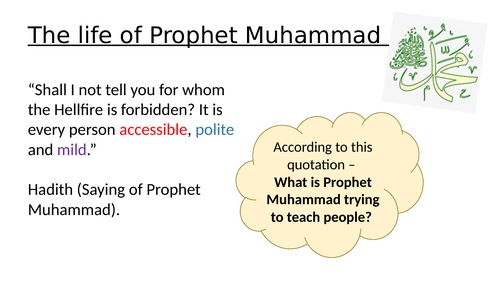 life of prophet muhammad short essay