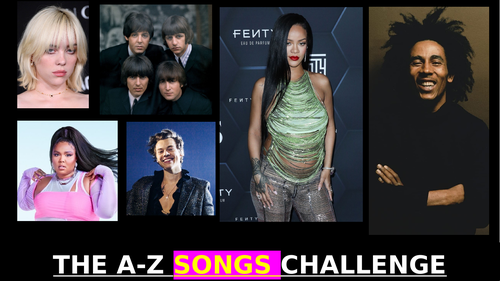 Fun starter: SONGS A-Z Challenge!