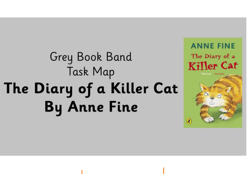 Task Map - The Diary of a Killer Cat by Anne Fine