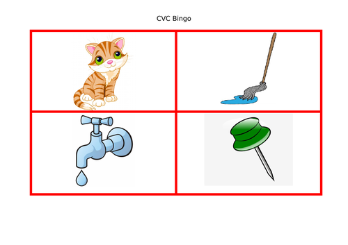 CVC Bingo