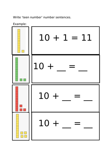 Teen Numbers