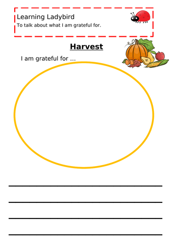 Harvest - I am grateful