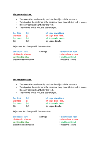 AQA/EDEXCEL Stimmt GCSE German (Higher) – Kapitel 1 – Startpunkt 1 – Page 7