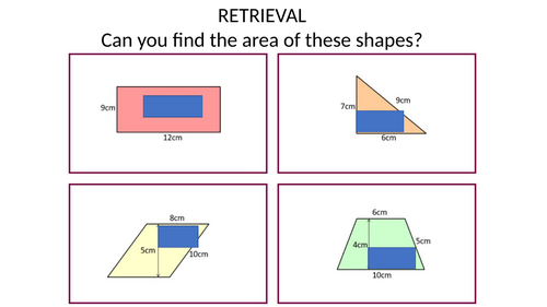 Area of composite shape