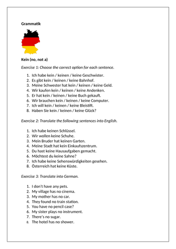 AQA/EDEXCEL Stimmt GCSE German (Higher) – Kapitel 1 – Ordnung muss sein! – Page 17