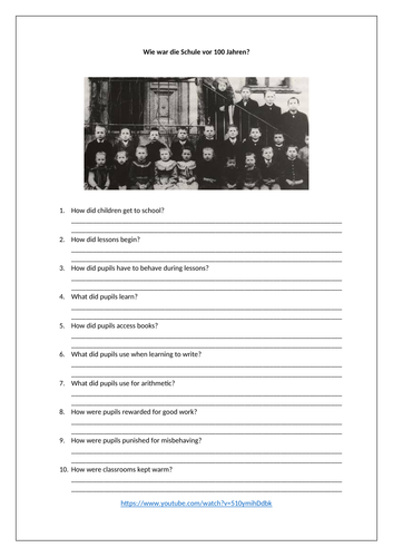 School / Schule / School rules / Schulregeln