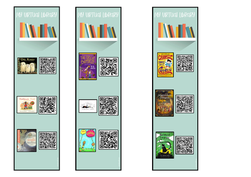 Virtual Library Bookmarks