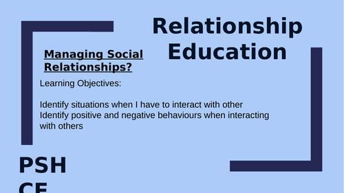 Social Relationships