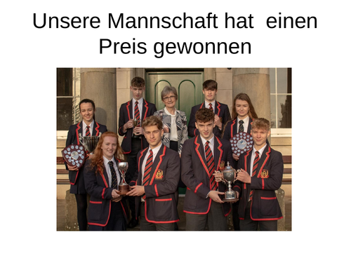 AQA/EDEXCEL Stimmt GCSE German (Higher) – Kapitel 1 – Erfolge feiern  - Page 20 - Vocabulary