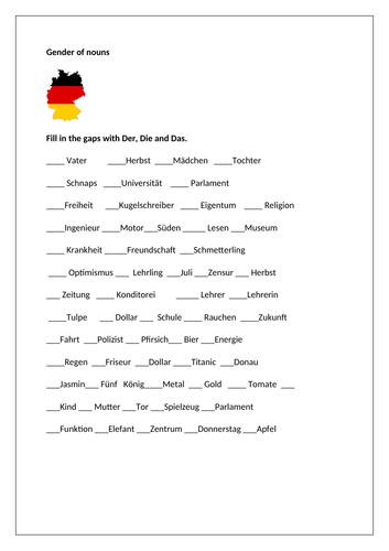 AQA/EDEXCEL Stimmt GCSE German (Higher) – Kapitel 2 - Startpunkt - Grammar