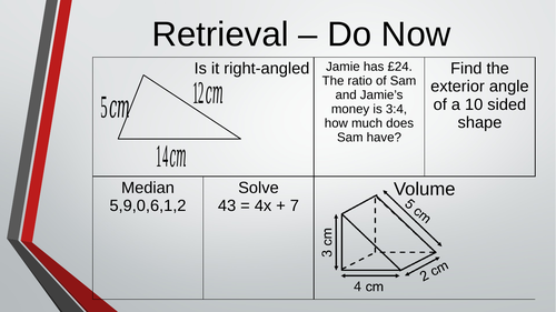 Edexcel GCSE Foundation Unit 13 - Probability