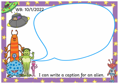 Alien Speech bubbles