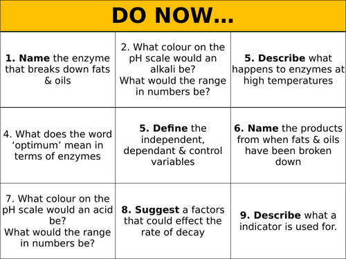 Decay RP - Full lesson  (SPEC 7, AQA, Higher)