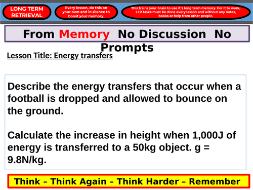 GCSE Combined Science Physics - Advanced Information Resources