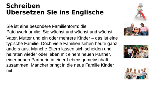 Patchworkfamilie / Famile / Family / Family relationships