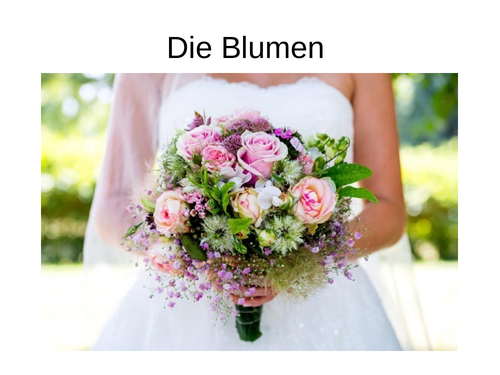 AQA Stimmt GCSE German (Higher) – Kapitel 3 - Meine perfekte Hochzeit