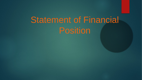 statement-of-financial-position-teaching-resources