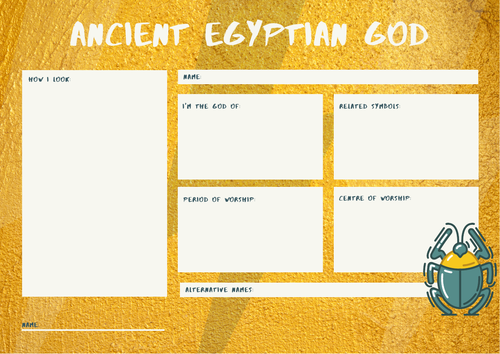 Profile Egyptian God