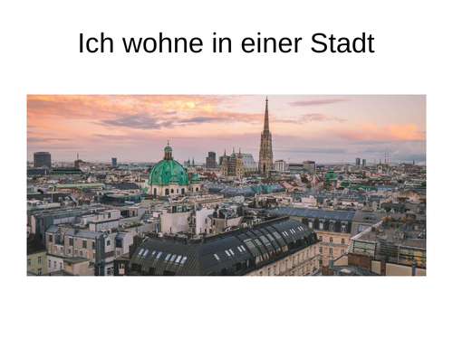 AQA/EDEXCEL Stimmt GCSE German (Higher) – Kapitel 6 - Meine Stadt: Vor- und Nachteile - Vocabulary