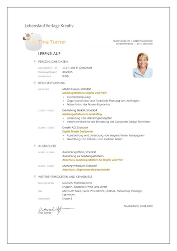 Mein Lebenslauf / My C.V.