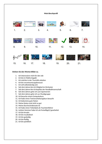 Mein Lebenslauf / My C.V.