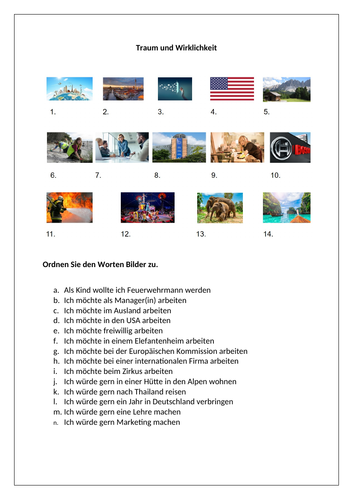 Traumberuf / Dream job