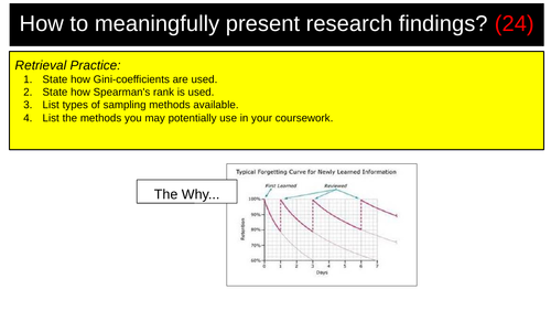 data presentation methods geography