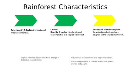 Tropical Rainforest Climate & Characteristics AQA GCSE Living World