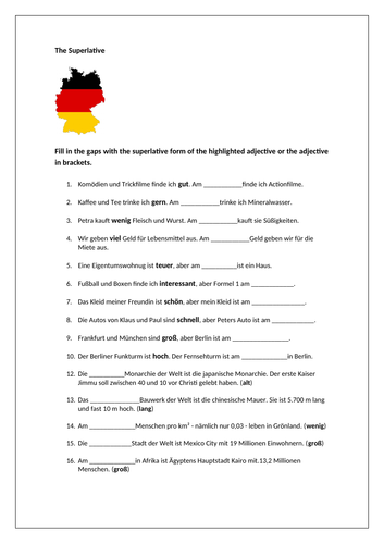 AQA/EDEXCEL Stimmt GCSE German (Higher) – Kapitel 8 – Umwelt macht Schule - Grammar