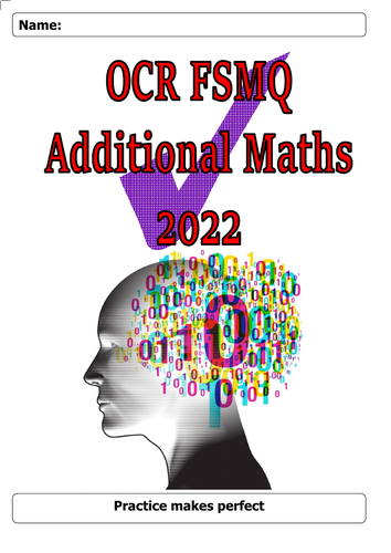 FSMQ OCR Maths 2022 Revision Pack